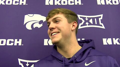 Kansas State Football | Will Howard Interview | November 22, 2022