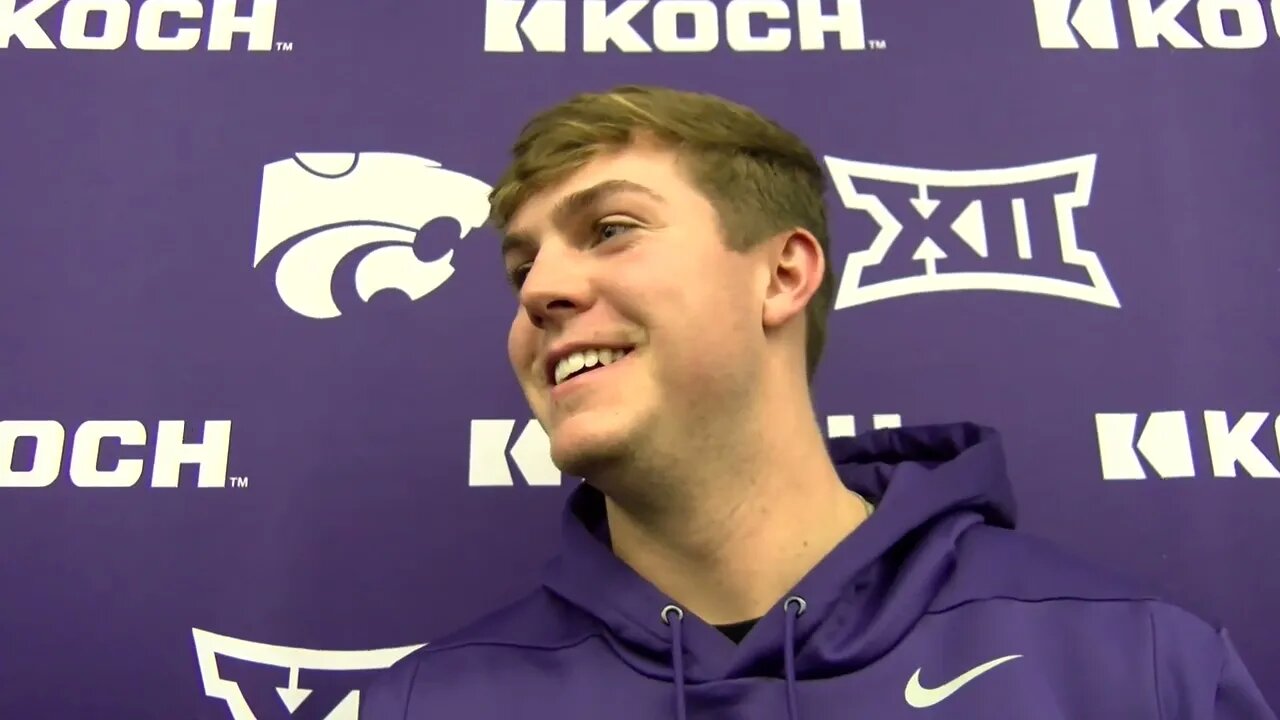 Kansas State Football | Will Howard Interview | November 22, 2022