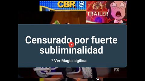 Disney: Serie "Mi pequeño demonio" - Programación / "Subliminalidad" para niños -