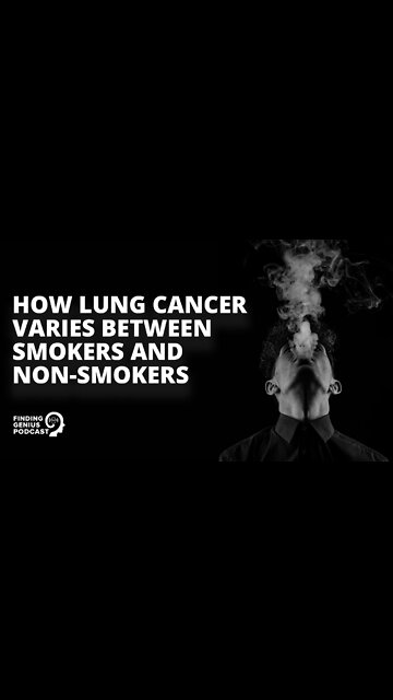 How Lung Cancer Varies Between Smokers and Non-smokers #shorts