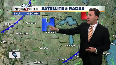 Michael Fish's NBC26 weather forecast