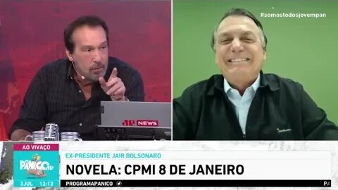 Presidente Bolsonaro no Pânico 03 07 2023