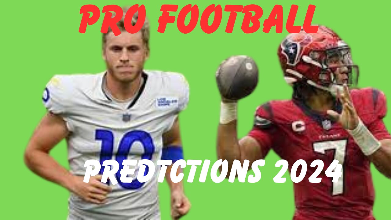 Record Predictions And Playoff Predictions 2024 Season