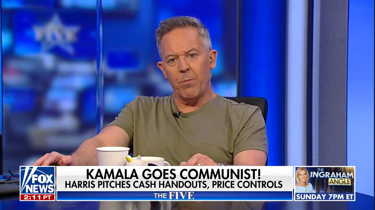 'NOTHING Is Free': Greg Gutfeld Takes A Hammer (And Sickle) To Kamala Harris' Economic Insanity