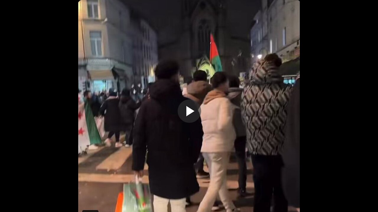 Syrian Islamist migrants are shooting fireworks at churches in France...