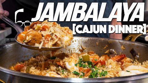 MAKING JAMBALAYA (EASY ONE POT CAJUN DINNER)