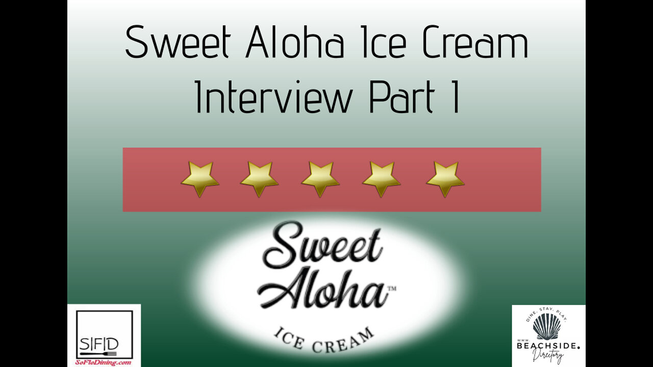 "Who's at the Chef's Table with Chef Dan" Jimmy Anderson dishes the scoop on Sweet Aloha Part 1