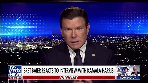 Bret Baier gives an inside look at interview with Kamala Harris