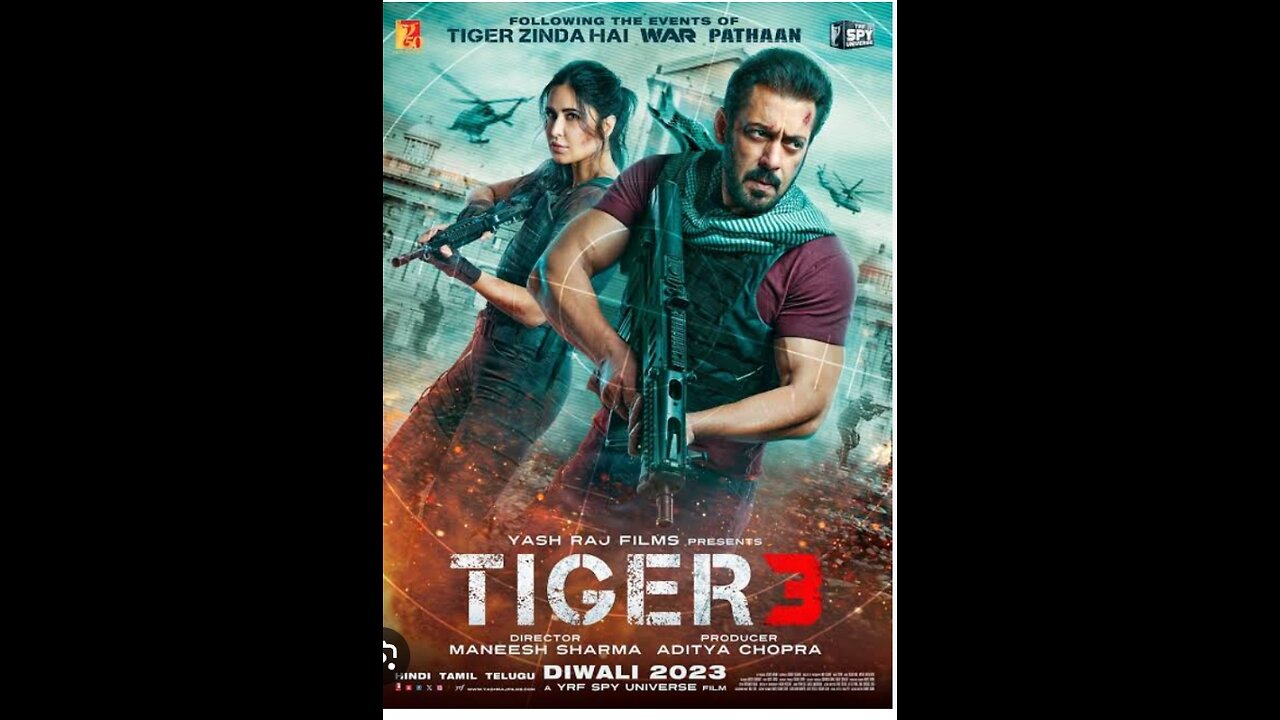 Tiger 3 Official Teaser, Tiger Ka Message, Salman Khan, Katrina, Manish Sharma, Tiger 3 Trailer,