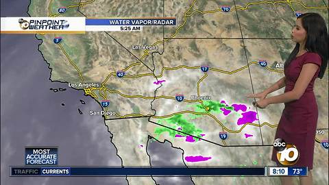 10News Pinpoint Weather for Sun. July 29, 2018
