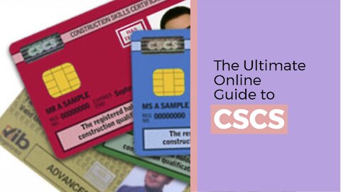 The ultimate online guide to CSCS