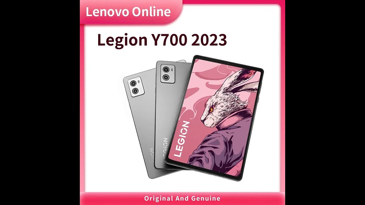 Original Lenovo LEGION Y700 2023 Otca-core Snapdragon8+ ZUI15 WIFI 144Hz