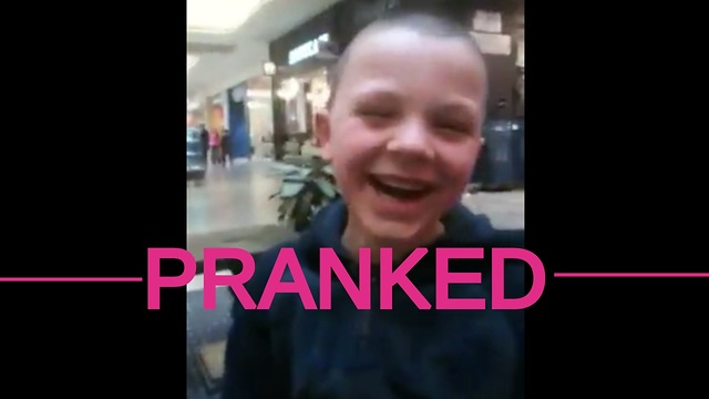 Young Kids First Prank In Mall