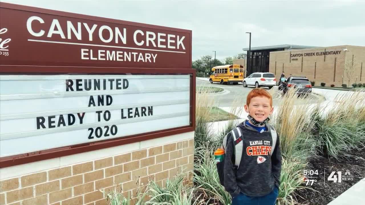 Elementary students in KC area prepare to go back to school