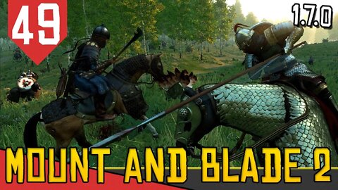 Táticas de CAVALARIA PESADA no Coração do Norte - Mount & Blade 2 Bannerlord #49 [Português PT-BR]