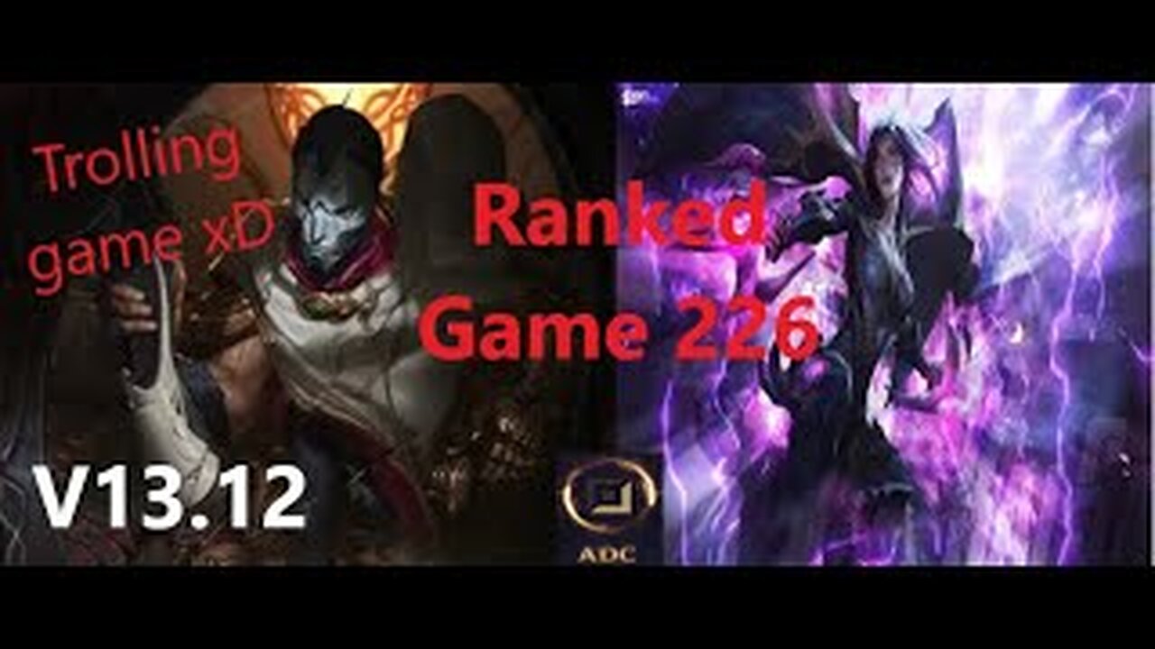 Ranked Game 226 Jhin Vs Kai'sa Bot League Of Legends V13.12