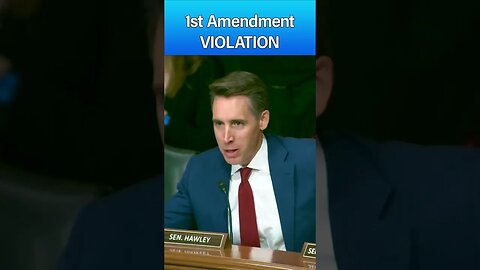 Hawley EXPOSES Biden's CRIME