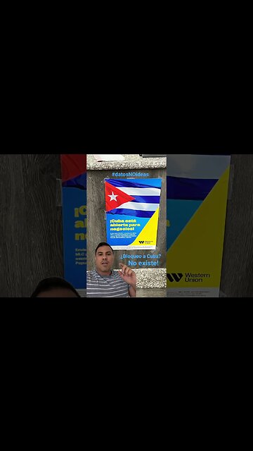 Bloqueo a Cuba FALSO!! No existe el bloqueo a Cuba #datosNOideas