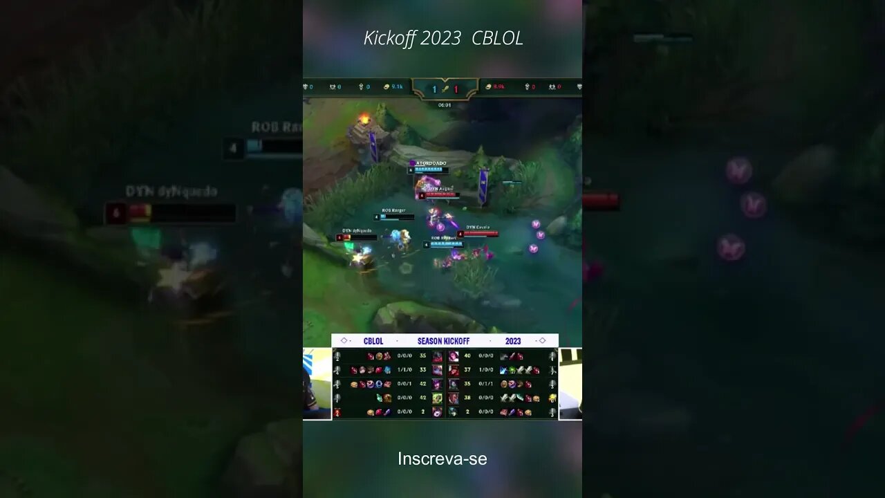 2 Kickoff 2023 CBLOL #shorts #lol #cblol