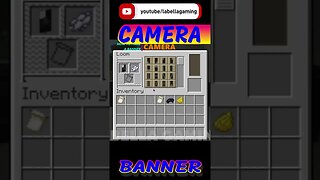 Camera Banner | Minecraft