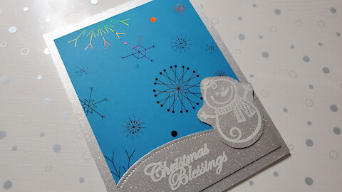 Christmas Snowflake Card