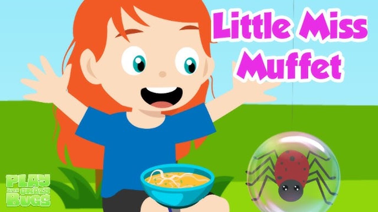 Little Miss Muffet Poem 2024 - New Nursery Rhyme Song 2024 - Cartoons for Babies - English Poems