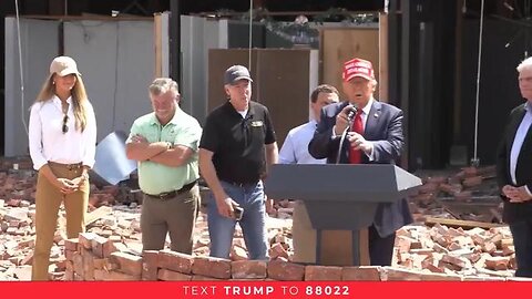 President Trump Visits Valdosta, Georgia to Deliver Relief to Victims of Hurricane Helene.