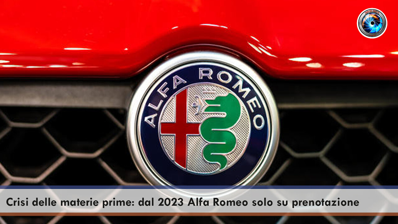 Crisi delle materie prime dal 2023 le Alfa Romeo solo su prenotazione