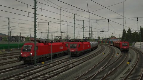 Driving trains around the alps in Train Simulator Classic