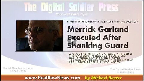 MERRICK GARLAND EXECUTED AFTER SHANKING GUARD