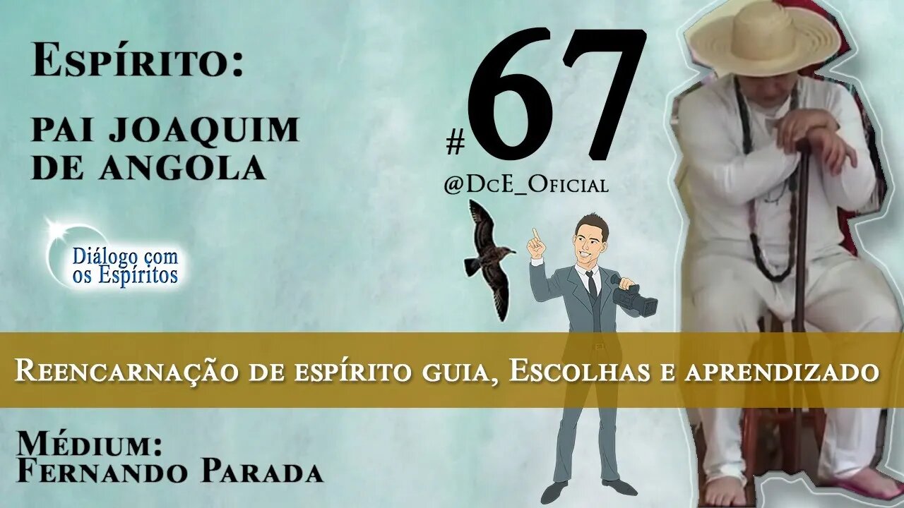 Cortes DcE #67 * Vida de Preto Velho, Guia espiritual, Médium e Cavalo *