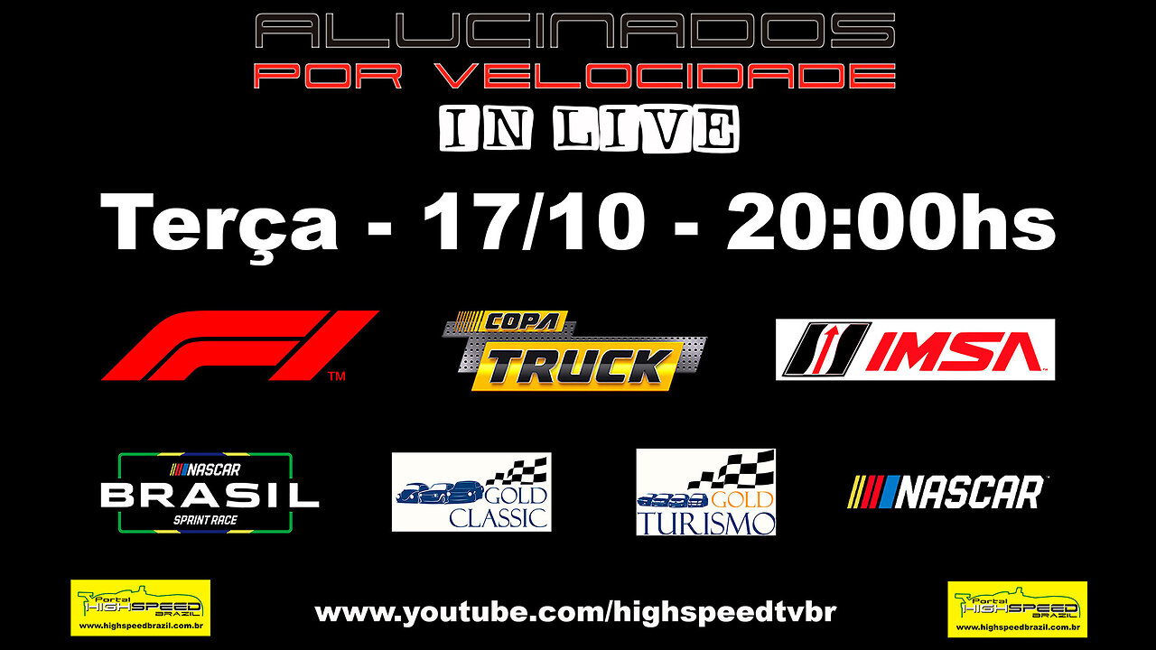 🏎️ ALUCINADOS POR VELOCIDADE IN LIVE