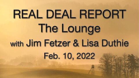 Real Deal Media: The Lounge (10 February 2022) with Lisa Duthie