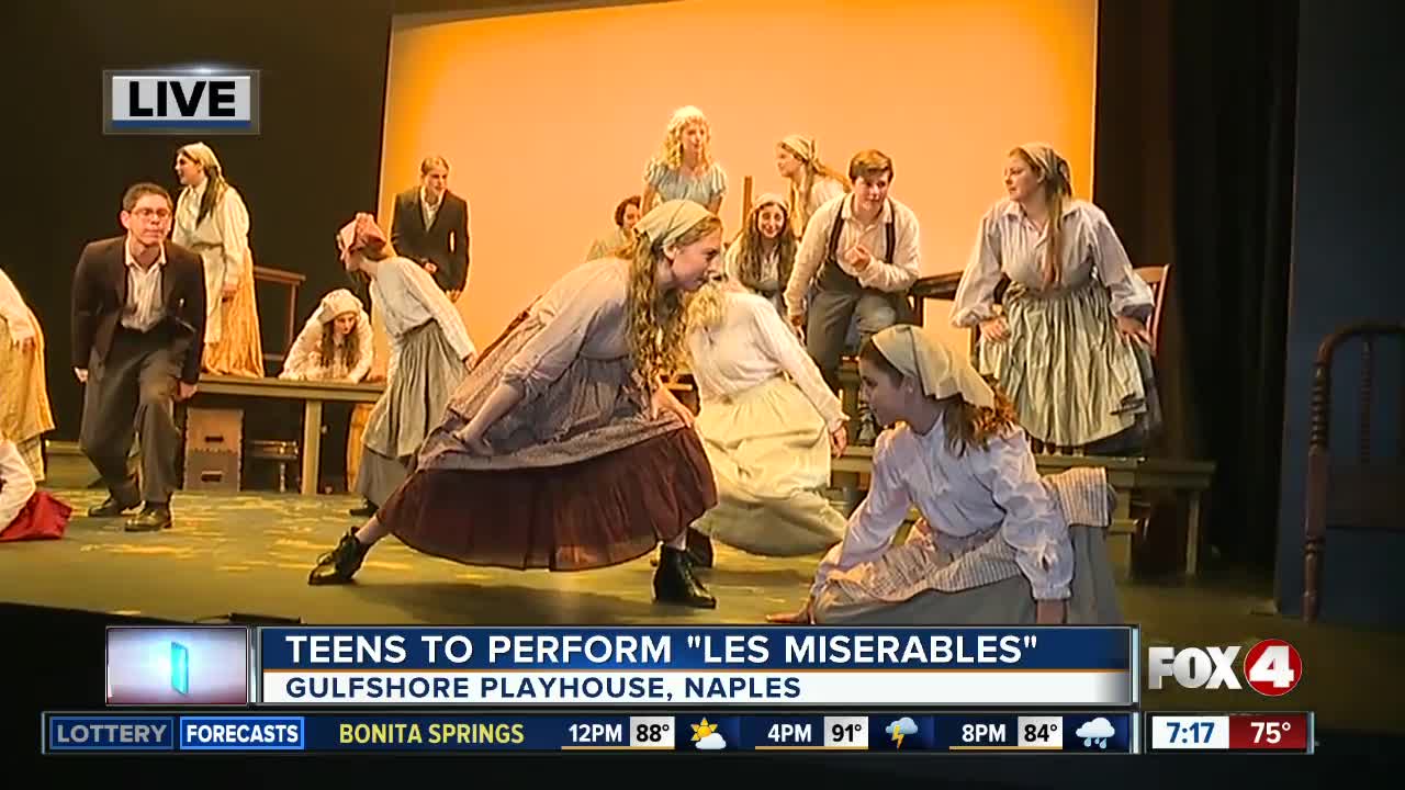 Teens to perform 'Les Miserables' as part of Gulfshore Playhouse education program