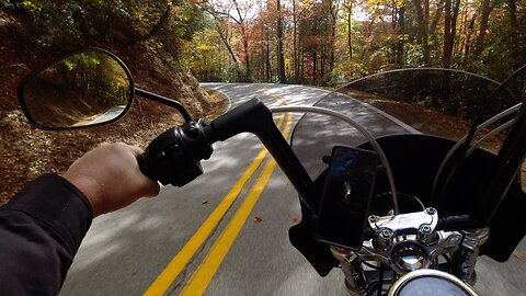 Wolf pen gap! craziest road in Georgia