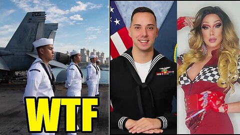 US Navy gets Drag Queen sailor to help with FAILING recruitment! This is NOT a joke!