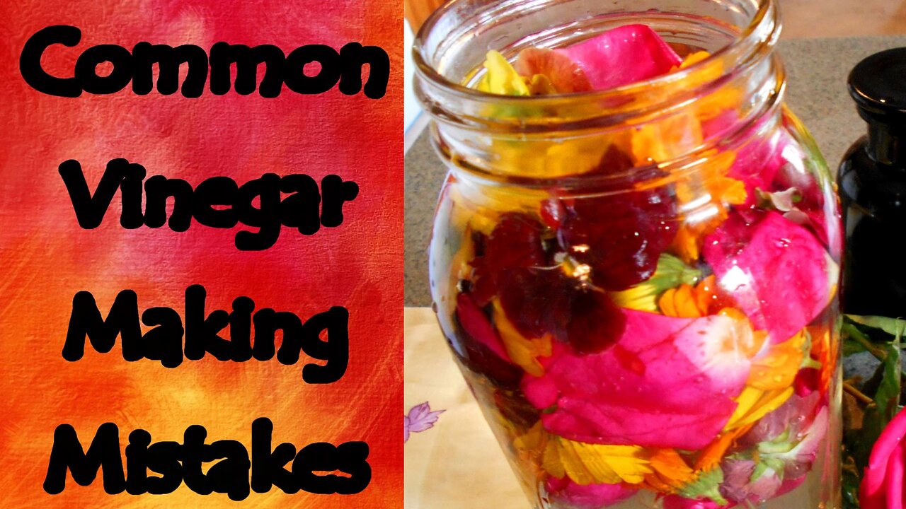 Common Vinegar Making Mistakes