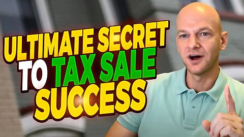 Ultimate "Secret" to Tax Sale Success - Deed & Lien Investing