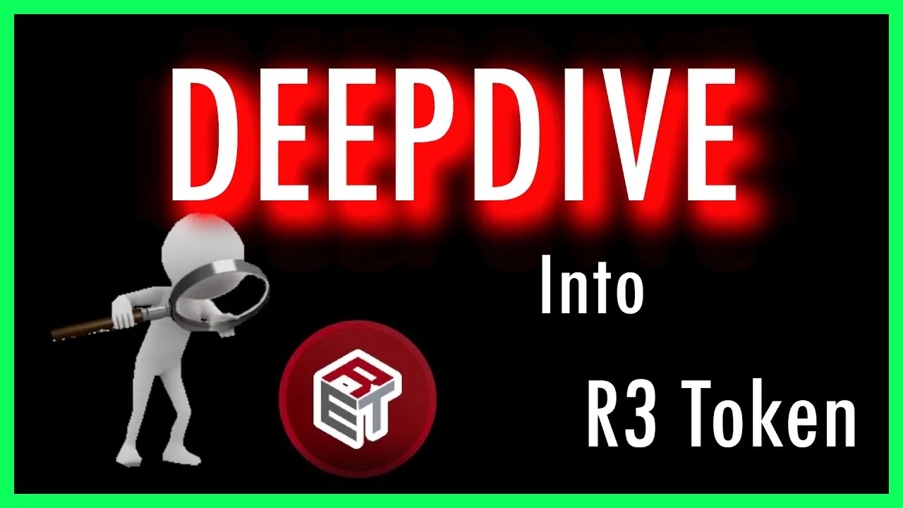 DEEPDIVE into R3 Token Launch launch Presale!