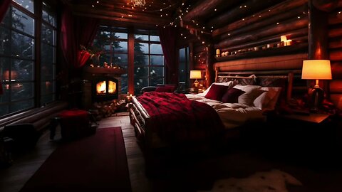 Cozy Winter Ambience, ASMR for Stress Relief, Meditation, Study, Relaxation, Stress Relief, Sleep