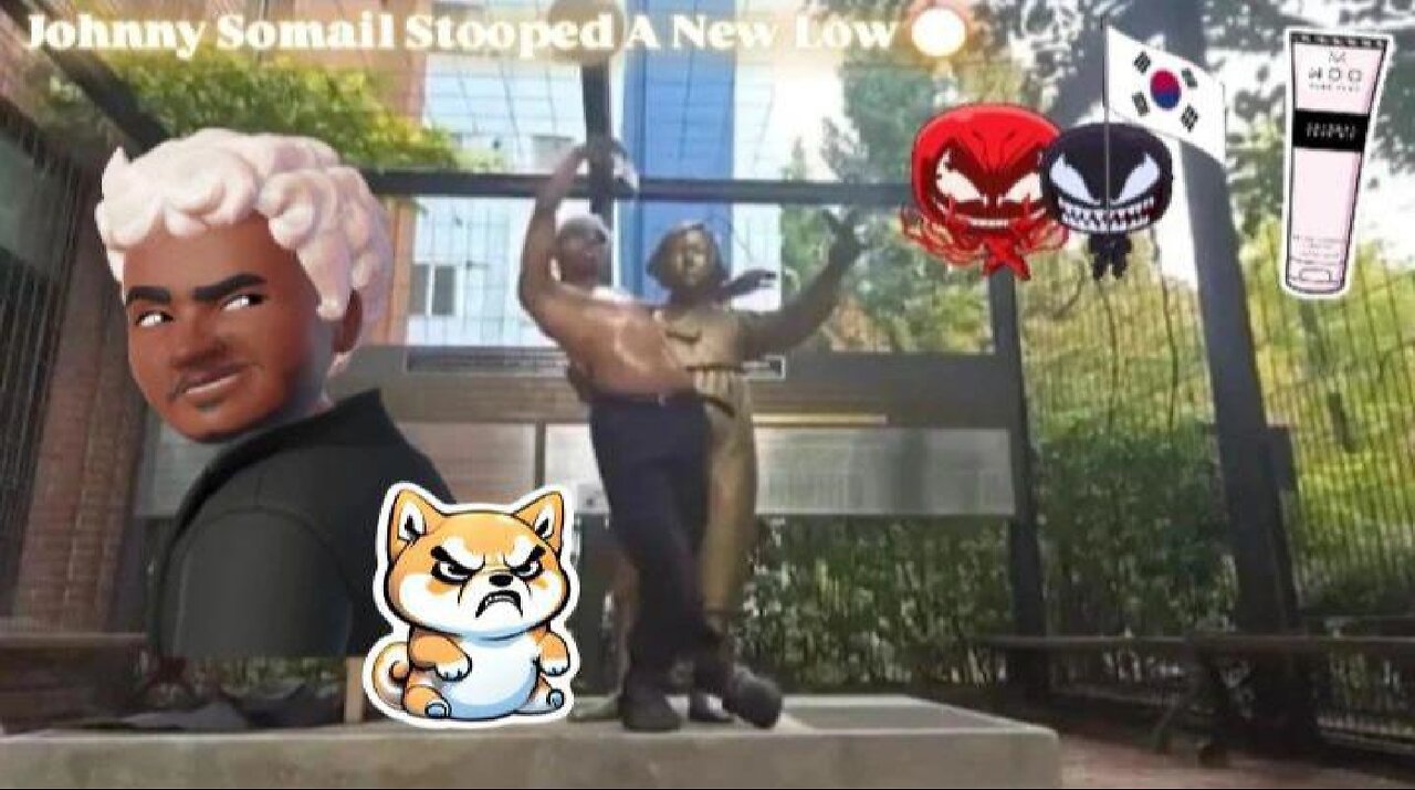Johnny Somali Violates Comfort Women Statues In South Korea