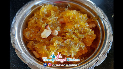 Raw Papaya Halwa | Green Papaya Halwa | Papite Ka Halwa | Vegan Sweet Recipe