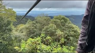 Zip lining in Costa Rica