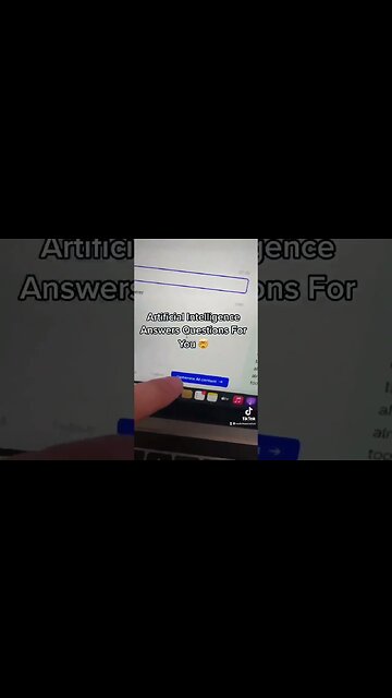 Explore the limitless potential of AI! Watch how it answers questions for you! #AIAnswers #TechMagic