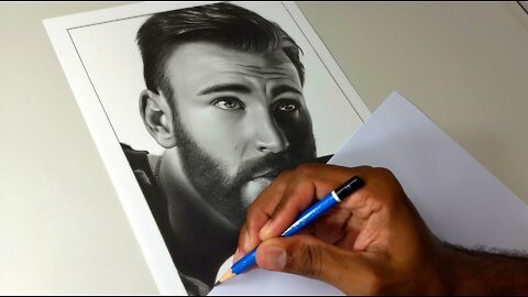 Speed Drawing Chris Evans