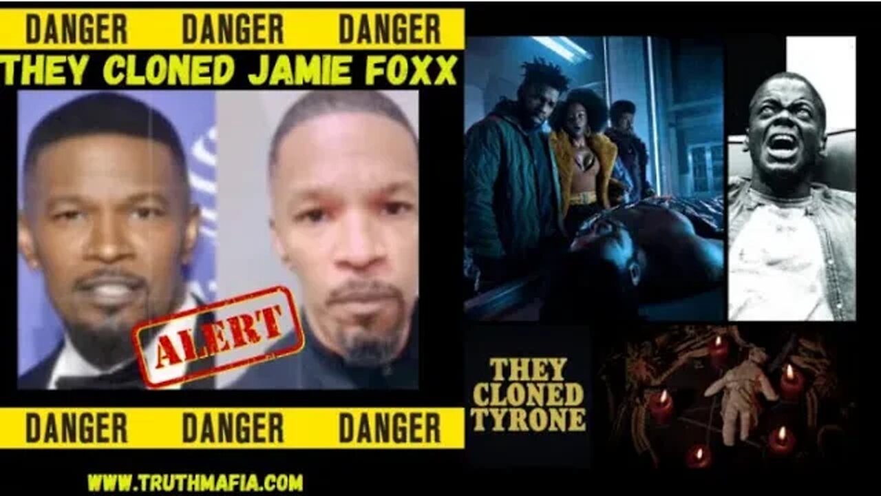 They cloned Jamie Foxx in a Osiris resurrection ritual!