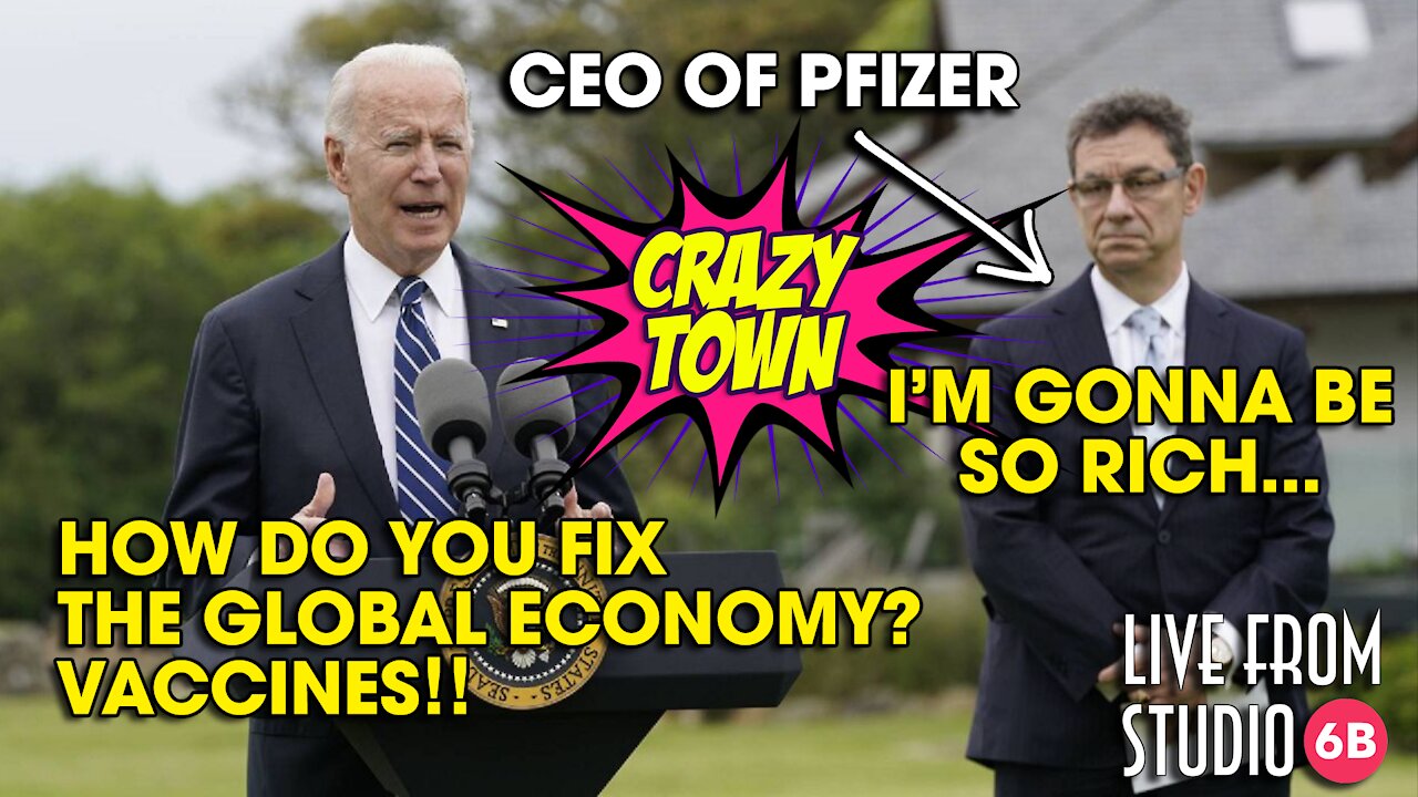 WOW! Joe Biden's Vaccine Arsenal Will Fix The World Economy! (Crazy Town)