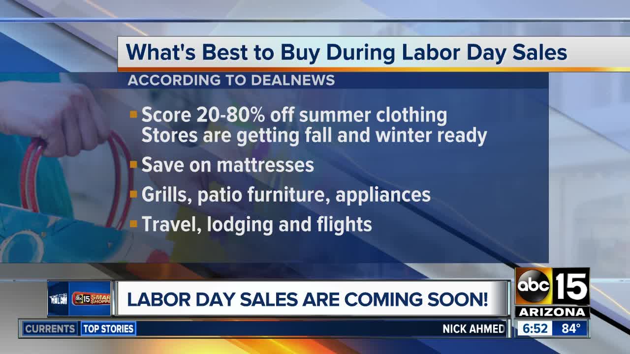 Labor Day sales coming soon!