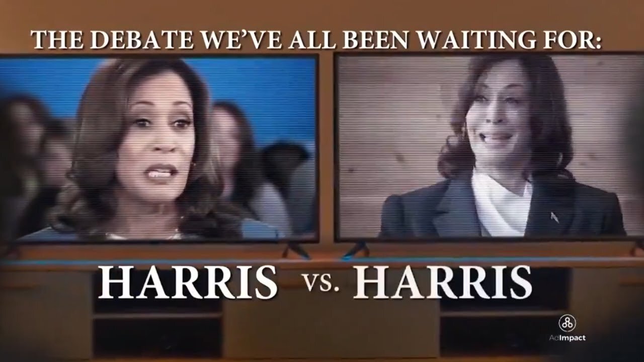 Donald Trump releases 'brutal' ad of Kamala Harris 'debating herself' | Worlds News33