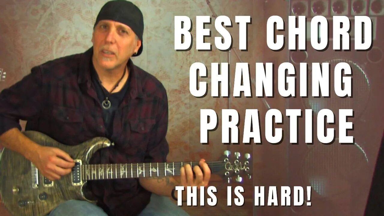 Best Tough Practice Exercise - Get Faster At Chord Changing Better at Guitar